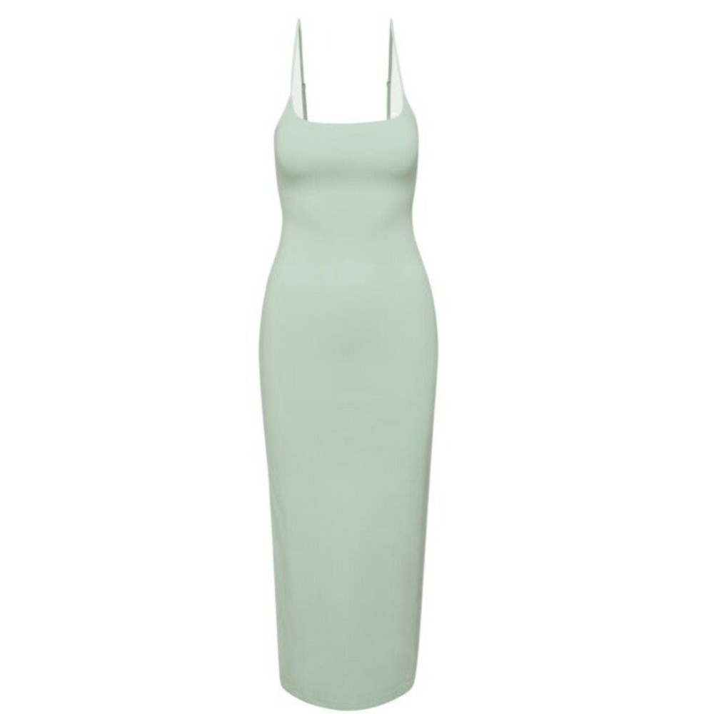 Aritzia Babaton Contour Summon Maxi Cami Dress Sage‎ Green Small